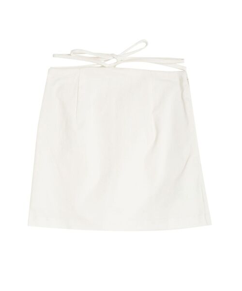 EVRIS（エヴリス）の「【インナーパンツ付き】ウエストデザインミニスカート（スカート・レディース・ブラック/ホワイト・FREE）」の11枚目の写真