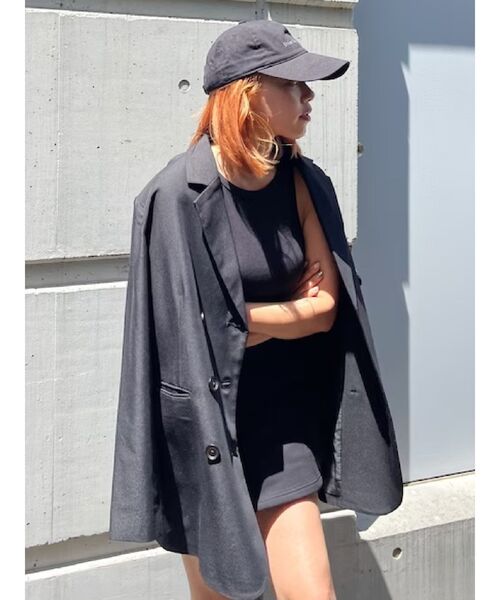 EVRIS（エヴリス）の「【インナーパンツ付き】ウエストデザインミニスカート（スカート・レディース・ブラック/ホワイト・FREE）」の14枚目の写真