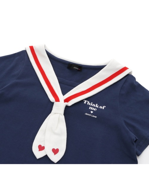 JENNI love（ジェニィラブ）の「セーラーカラーTシャツ（Tシャツ
