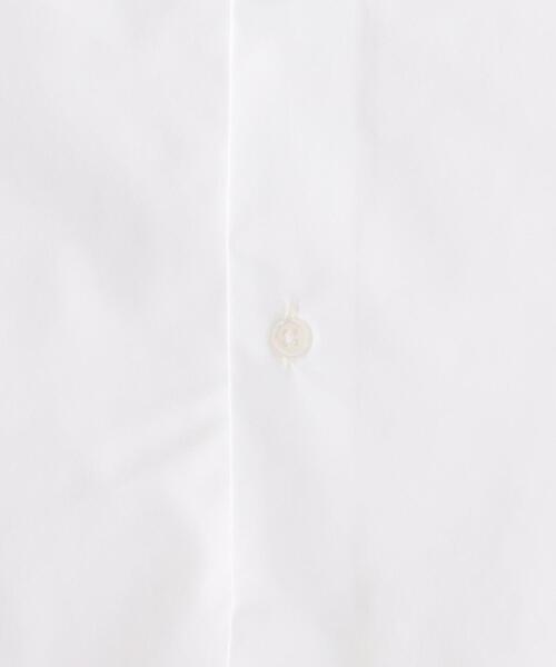 green label relaxing（グリーンレーベルリラクシング）の「ポリエステル ラッカン スタンダード スナップダウン 半袖 ドレスシャツ -ストレッチ・吸水速乾-（ビジネスシャツ・メンズ・ホワイト/ネイビー・S/M/L/XL）」の18枚目の写真