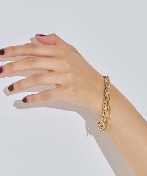 LAVEANGE（ラビアンジェ）の「【金属アレルギー対応】4連マグネットブレスレット（ブレスレット・レディース・ゴールド/シルバー・01/02）」の8枚目の写真