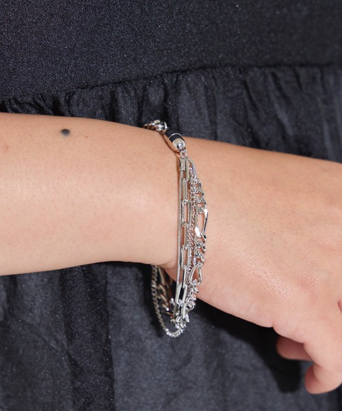 LAVEANGE（ラビアンジェ）の「【金属アレルギー対応】4連マグネットブレスレット（ブレスレット・レディース・ゴールド/シルバー・01/02）」の5枚目の写真