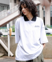 WEGO | WEGO/ヘビーウエイトハーフジップワンポイントT(Tシャツ/カットソー)