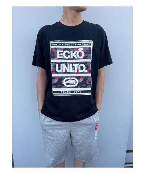 ecko unltd.(エコーアンリミテッド)の「【ecko unltd.】エコーアンリミテッド ブランドロゴ プリント Tシャツ ストリートウェア サイ ECM32251(Tシャツ/カットソー・メンズ・ブルー/ホワイト/ブラック/レッド・M/L/LL)」の16枚目の写真