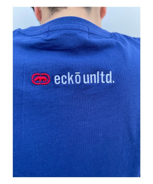 ecko unltd.(エコーアンリミテッド)の「【ecko unltd.】エコーアンリミテッド ブランドロゴ プリント Tシャツ ストリートウェア サイ ECM32251(Tシャツ/カットソー・メンズ・ブルー/ホワイト/ブラック/レッド・M/L/LL)」の8枚目の写真