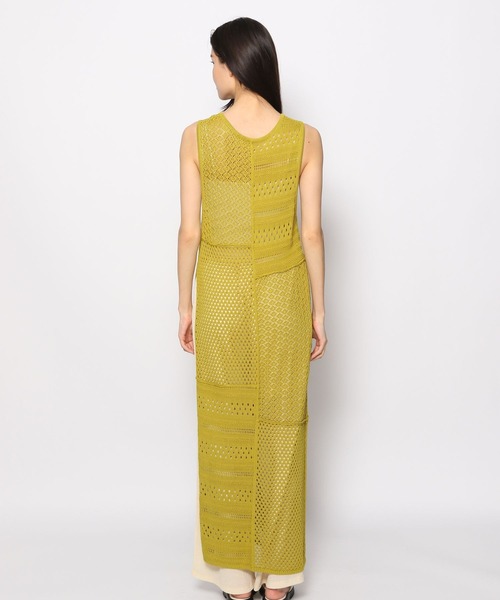 FOREVER 21（フォーエバー トゥエンティーワン）の「切り替えニットロングワンピース（ワンピース・レディース・ブラウン/オフホワイト/グリーン・FREE）」の13枚目の写真