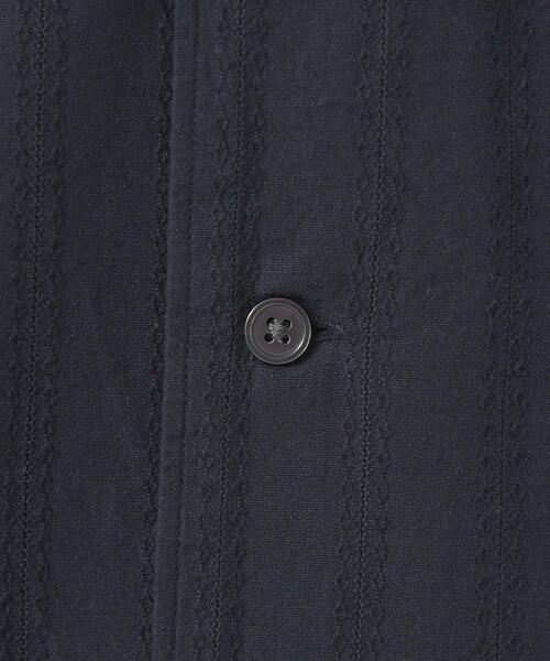 green label relaxing（グリーンレーベルリラクシング）の「ドビー オープンカラー シャツ（シャツ/ブラウス・メンズ・ネイビー/ワインレッド・S/M/L/XL）」の14枚目の写真