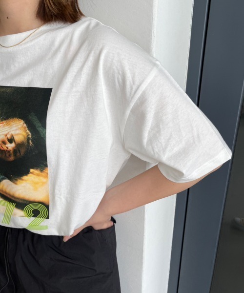 nemne store（ネンネストア）の「【低身長用サイズあり】ヴィンテージ加工ピグメントアソートTシャツ（Tシャツ/カットソー・レディース・アイボリー/チャコール/オートミール/グレー系その他・SMALL/MEDIUM）」の18枚目の写真