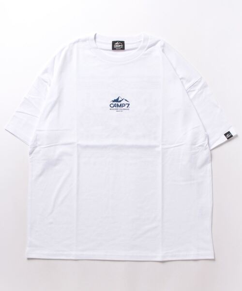 CAMP7（キャンプセブン）の「CAMP7 PRINT TEE（Tシャツ/カットソー・メンズ・ホワイト/ブラック・LARGE/X-LARGE/MEDIUM）」の6枚目の写真