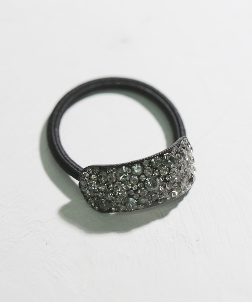 LINFA (リンファ)の「【Peony/ピオニー】/ワイドカーブヘアゴム(ヘアゴム・レディース・ブラック/ゴールド/シルバー/その他・FREE)」の3枚目の写真