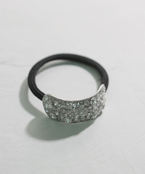 LINFA (リンファ)の「【Peony/ピオニー】/ワイドカーブヘアゴム(ヘアゴム・レディース・ブラック/ゴールド/シルバー/その他・FREE)」の7枚目の写真