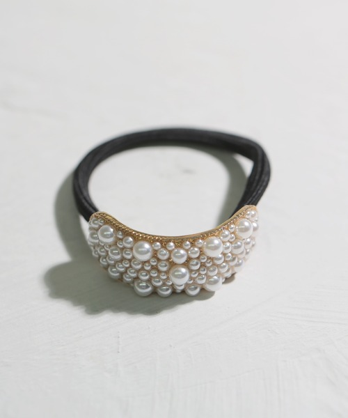 LINFA (リンファ)の「【Peony/ピオニー】/ワイドカーブヘアゴム(ヘアゴム・レディース・ブラック/ゴールド/シルバー/その他・FREE)」の11枚目の写真