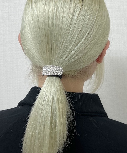 LINFA (リンファ)の「【Peony/ピオニー】/ワイドカーブヘアゴム(ヘアゴム・レディース・ブラック/ゴールド/シルバー/その他・FREE)」の14枚目の写真