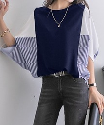 異素材ドッキング プルオーバー」に該当するファッション通販 - ZOZOTOWN