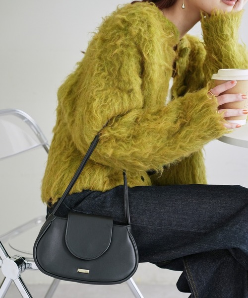 DISCOAT(ディスコート)の「ロングワンハンドルハンドバッグ(ハンドバッグ・レディース・アイボリー/ブラック/グレー系その他/マスタード・FREE)」の19枚目の写真