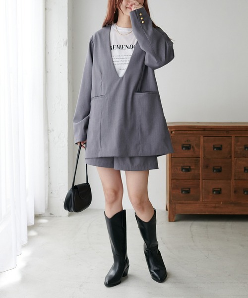 DISCOAT(ディスコート)の「ロングワンハンドルハンドバッグ(ハンドバッグ・レディース・アイボリー/ブラック/グレー系その他/マスタード・FREE)」の12枚目の写真