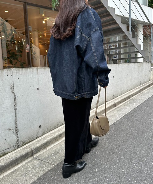 DISCOAT(ディスコート)の「ロングワンハンドルハンドバッグ(ハンドバッグ・レディース・アイボリー/ブラック/グレー系その他/マスタード・FREE)」の7枚目の写真