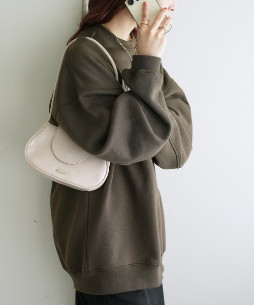 DISCOAT(ディスコート)の「ロングワンハンドルハンドバッグ(ハンドバッグ・レディース・アイボリー/ブラック/グレー系その他/マスタード・FREE)」の14枚目の写真