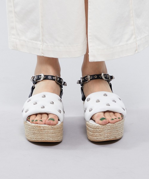 TOGA PULLA(トーガ プルラ)の「【TOGA PULLA(トーガプルラ)】AJ1170(サンダル・レディース・ホワイト・37)」の2枚目の写真