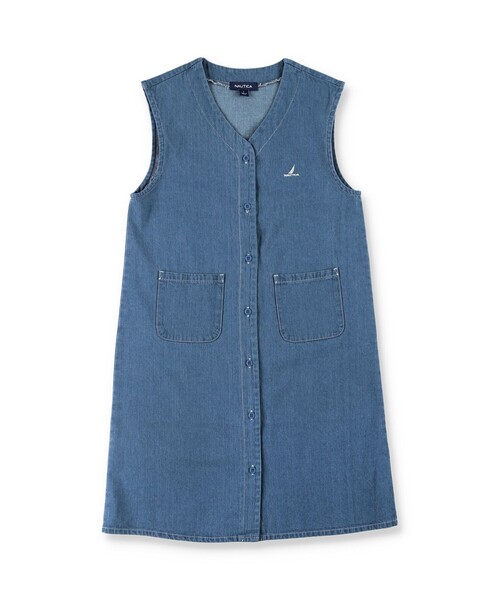 【NAUTICA/ノーティカ】2WAYデニムジャンパースカート（ジャンパースカート）｜NAUTICA（ノーティカ）