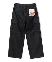 Dickies | Dickies × BEAMS / 別注 デニム ダブルニー カーゴパンツ(カーゴパンツ)