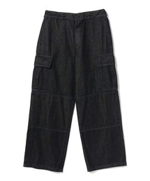 Dickies | Dickies × BEAMS / 別注 デニム ダブルニー カーゴパンツ(カーゴパンツ)
