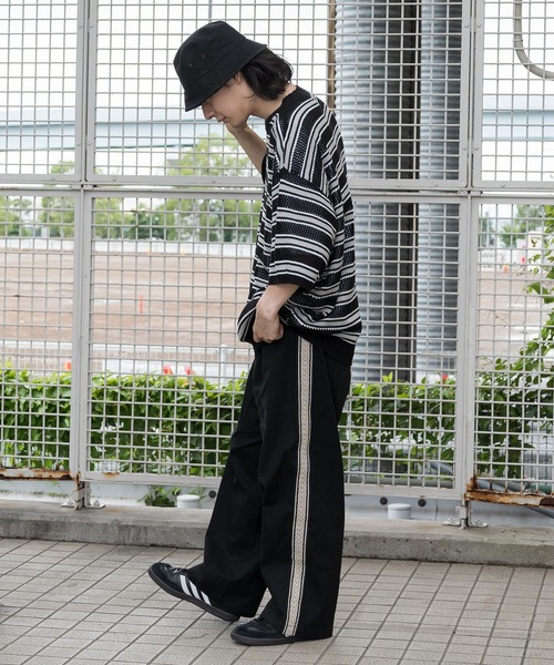 kutir（クティール）の「ワッペン付きトラックラインパンツ（その他パンツ・メンズ・カーキ/ブラック/ダークブラウン・MEDIUM/SMALL/LARGE）」の21枚目の写真