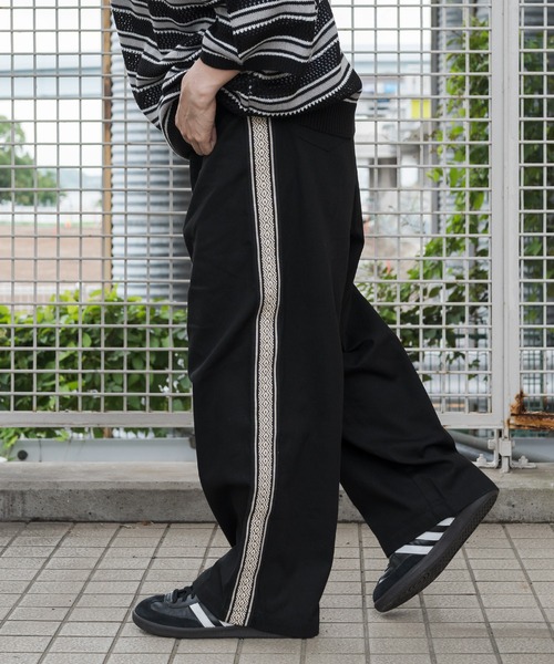 kutir（クティール）の「ワッペン付きトラックラインパンツ（その他パンツ・メンズ・カーキ/ブラック/ダークブラウン・MEDIUM/SMALL/LARGE）」の17枚目の写真