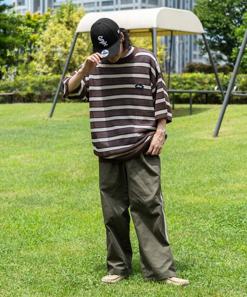 kutir（クティール）の「ワッペン付きトラックラインパンツ（その他パンツ・メンズ・カーキ/ブラック/ダークブラウン・MEDIUM/SMALL/LARGE）」の9枚目の写真