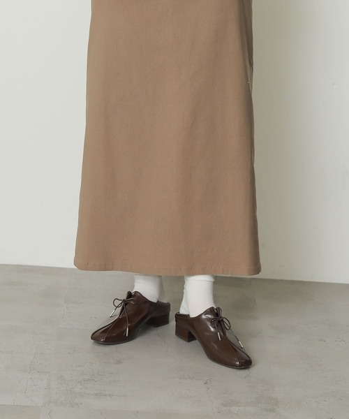 SENSE OF PLACE by URBAN RESEARCH(センスオブプレイスバイアーバンリサーチ)の「タックリボンステップオンシューズ(その他シューズ・レディース・ベージュ系その他/ブラウン/ブラック・SMALL/LARGE/MEDIUM)」の13枚目の写真