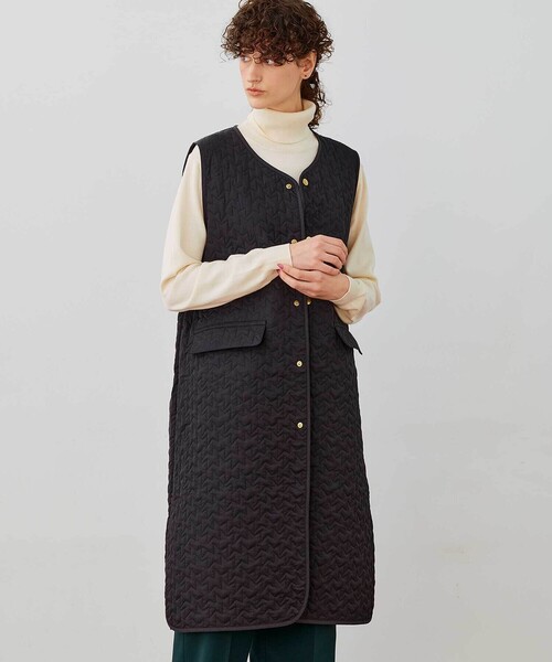 LE GLAZIK（ルグラジック）の「LE GLAZIK | キルティングロングベスト