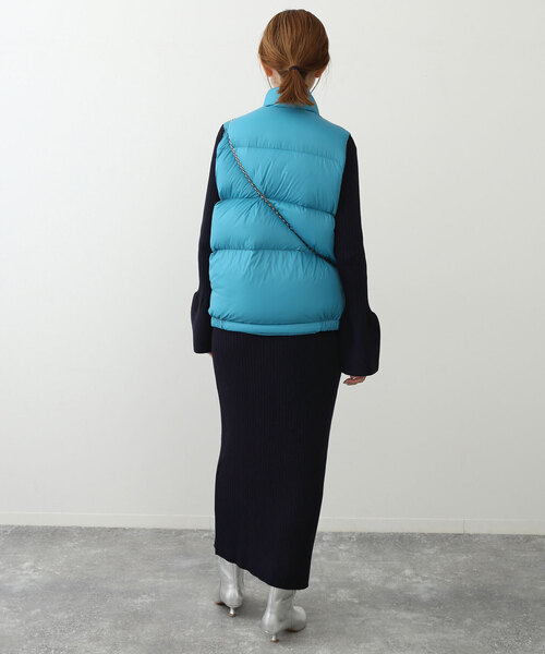 SLOBE IENA（スローブイエナ）の「フレアスリーブポロエリニット