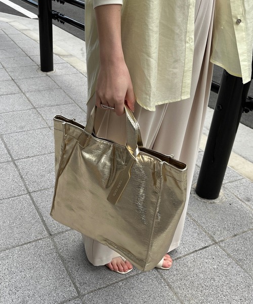 新色追加】【WEB限定】 ソフトメタリックショッパー | DOUDOU