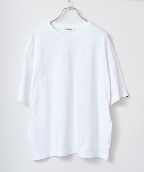 CIAOPANIC(チャオパニック)の「スーパーヘビーコットンタフビックTシャツ(Tシャツ/カットソー・メンズ・ピンク/ホワイト/グリーン/ブルー/カーキ/ネイビー/ブラック・SMALL/MEDIUM/X-LARGE/LARGE)」の2枚目の写真