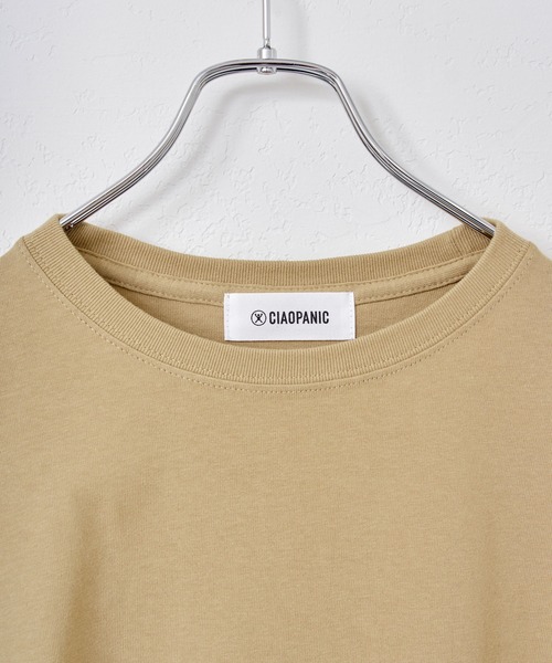 CIAOPANIC(チャオパニック)の「スーパーヘビーコットンタフビックTシャツ(Tシャツ/カットソー・メンズ・ピンク/ホワイト/グリーン/ブルー/カーキ/ネイビー/ブラック・SMALL/MEDIUM/X-LARGE/LARGE)」の18枚目の写真