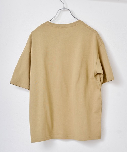 CIAOPANIC(チャオパニック)の「スーパーヘビーコットンタフビックTシャツ(Tシャツ/カットソー・メンズ・ピンク/ホワイト/グリーン/ブルー/カーキ/ネイビー/ブラック・SMALL/MEDIUM/X-LARGE/LARGE)」の22枚目の写真