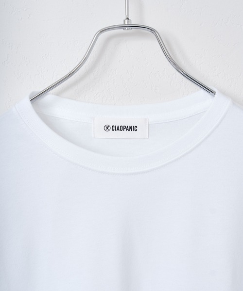 CIAOPANIC(チャオパニック)の「スーパーヘビーコットンタフビックTシャツ(Tシャツ/カットソー・メンズ・ピンク/ホワイト/グリーン/ブルー/カーキ/ネイビー/ブラック・SMALL/MEDIUM/X-LARGE/LARGE)」の8枚目の写真