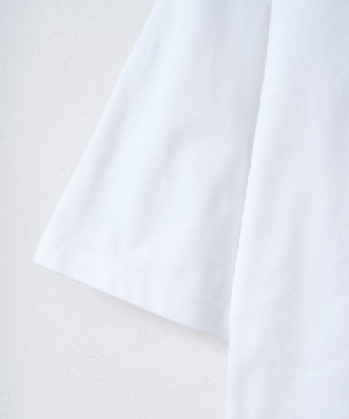 CIAOPANIC(チャオパニック)の「スーパーヘビーコットンタフビックTシャツ(Tシャツ/カットソー・メンズ・ピンク/ホワイト/グリーン/ブルー/カーキ/ネイビー/ブラック・SMALL/MEDIUM/X-LARGE/LARGE)」の9枚目の写真