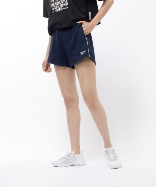 Reebok（リーボック）の「ワッフル ショーツ / RIE Waffle Short（その他パンツ・レディース・ネイビー/ヘザーグレー/マルーン・XX-LARGE/SMALL/X-LARGE/LARGE/MEDIUM/X-SMALL）」の3枚目の写真