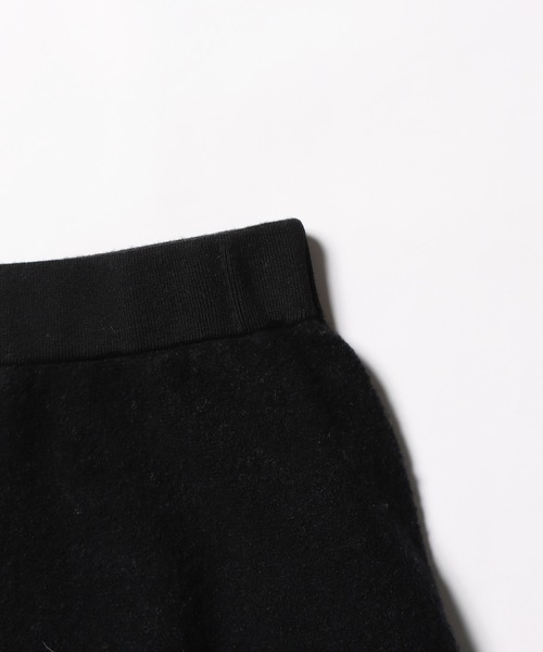 ADAWAS(アダワズ)の「ADAWAS/アダワス DOUBLE-FACED KNIT FLARED SKIRT ニットスカート(スカート・レディース・オートミール/オフホワイト/ブラック・FREE)」の7枚目の写真