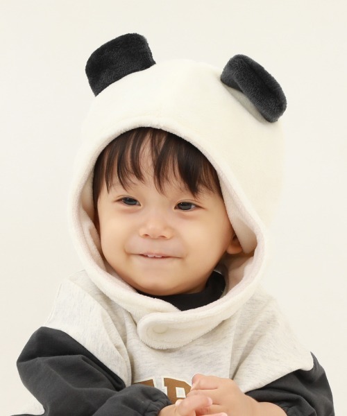 devirock（デビロック）の「ベビー どうぶつ耳付き あったか帽子（ニットキャップ/ビーニー・キッズ・その他3/その他2/その他4/その他1・ONE SIZE）」の2枚目の写真