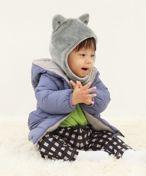 devirock（デビロック）の「ベビー どうぶつ耳付き あったか帽子（ニットキャップ/ビーニー・キッズ・その他3/その他2/その他4/その他1・ONE SIZE）」の10枚目の写真