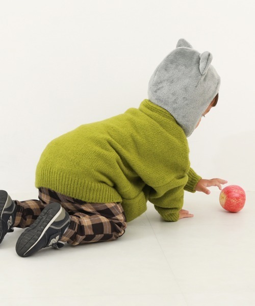 devirock（デビロック）の「ベビー どうぶつ耳付き あったか帽子（ニットキャップ/ビーニー・キッズ・その他3/その他2/その他4/その他1・ONE SIZE）」の9枚目の写真