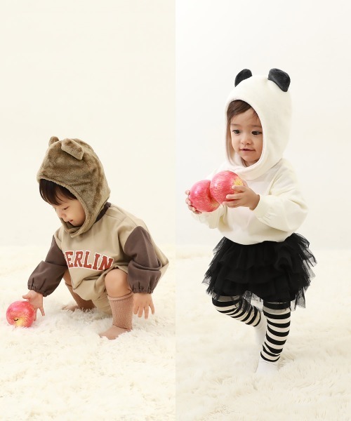 devirock（デビロック）の「ベビー どうぶつ耳付き あったか帽子（ニットキャップ/ビーニー・キッズ・その他3/その他2/その他4/その他1・ONE SIZE）」の12枚目の写真