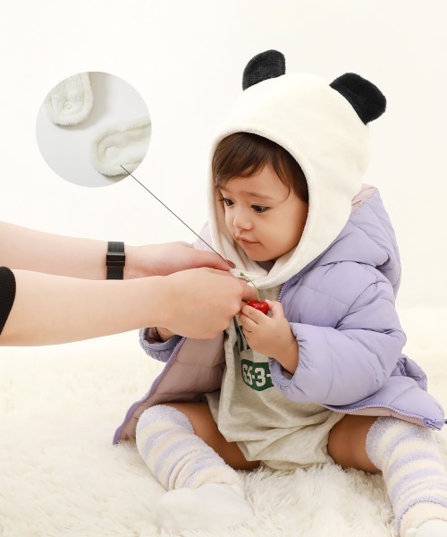 devirock（デビロック）の「ベビー どうぶつ耳付き あったか帽子（ニットキャップ/ビーニー・キッズ・その他3/その他2/その他4/その他1・ONE SIZE）」の13枚目の写真