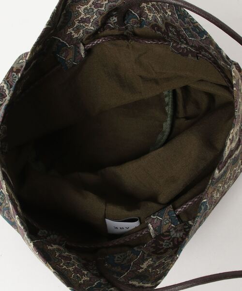 BALLAST ARK（バラストアーク）の「BALLAST ARK / バラストアーク：KINCHAKU：BA08-B001[AST]（ハンドバッグ・メンズ・バーガンディー/ブラウン・FREE）」の5枚目の写真