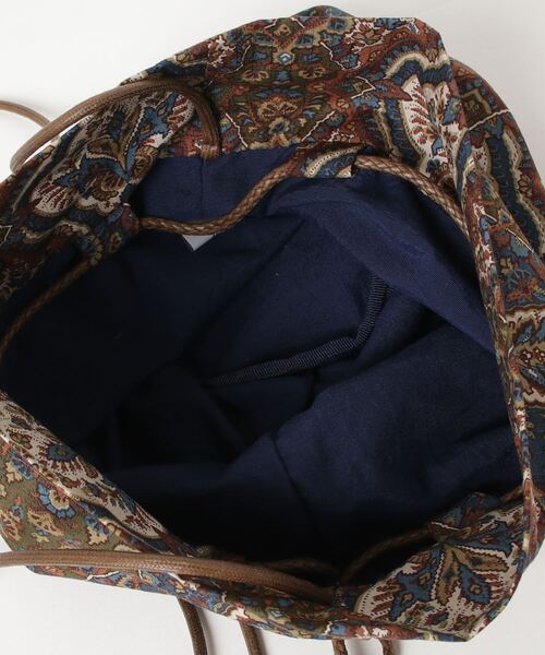 BALLAST ARK（バラストアーク）の「BALLAST ARK / バラストアーク：KINCHAKU：BA08-B001[AST]（ハンドバッグ・メンズ・バーガンディー/ブラウン・FREE）」の6枚目の写真