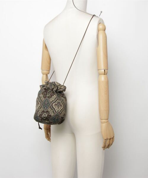 BALLAST ARK（バラストアーク）の「BALLAST ARK / バラストアーク：KINCHAKU：BA08-B001[AST]（ハンドバッグ・メンズ・バーガンディー/ブラウン・FREE）」の7枚目の写真