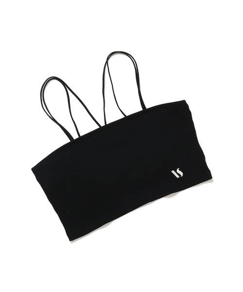 VIS（ビス）の「【ViVi12月号掲載】【選べる着丈】カップ付きロゴ刺繍キャミソール【洗える】（キャミソール・レディース・ブラック/オフホワイト/ホワイト系その他・FREE/FS）」の21枚目の写真