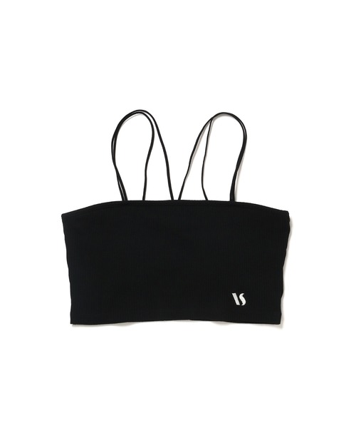 VIS（ビス）の「【ViVi12月号掲載】【選べる着丈】カップ付きロゴ刺繍キャミソール【洗える】（キャミソール・レディース・ブラック/オフホワイト/ホワイト系その他・FREE/FS）」の16枚目の写真